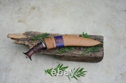 13 pouces Gurkha khukuri - Kukri fait main - Couteau de coupe - Lame pleine - Couteau de fermier dao