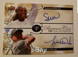 2019 Ud Woods National Tiger Serena Williams Prominent Cuts Double Automatique Sp / 5 Hot