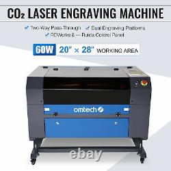 2021 Cutter De Graveur Laser Co2 60w 28x20 70x50cm Machine À Découper