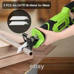 20v Max Lithium Ion Compact Cording Saw Cutting Tool + 6 Lames