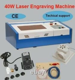 40w Laser Gravure Machine À Découper K40 Graveur Coupe Laser Pour Acrylique En Bois