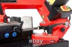 5 Amp Portable Universal Cutting Band Saw Metal Iron Tool Cast Vise Duty