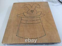 5 Nouvelles Grandes Matrices Accucut Taille Bois Avant 9 3/4 X 11 3/4 (lot2)