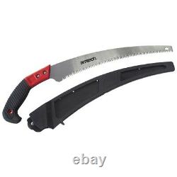 Amtech Curved Saw Pruning Saw Cutting Tree Branch Garden Tool Sharp Holster Nouveau