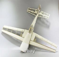Balsa Wood Plane Laser Cut Airplane Kit Wingspan 1000mm Modèle 3d Pour Jouet Adulte