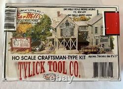 Bar Mills #812 Échelle HO Kit en bois découpé au laser de la société Tylick Tool. Neuf.