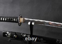 Battle Ready 1095 Steel Japanese Samurai Katana Sharp Practice Sword Cut Bambou