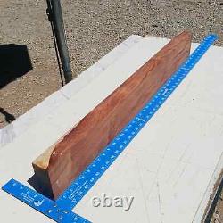 Bois de rose du Honduras G1 2x4.75x36.875 Planche vierge pour projets de menuiserie