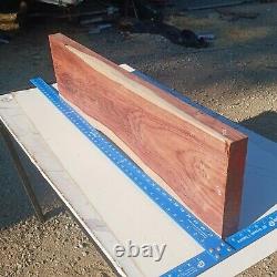 Bois de rose hondurien G1 1.875x10.25x38.5 pour projets de menuiserie