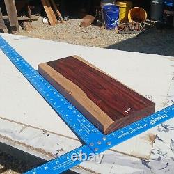 Bois vierge Cocobolo mexicain G1 1.625x6.625x16.875 pour projets de menuiserie