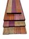 Boîte De 15, Noix Noires, Bloodwood, Purpleheart Lumber Boards Blocs 3/4x 2x16