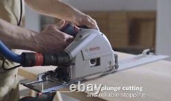 Bosch Gkt55gce Professional Plunge Cut Handheld Circular Saw Corded 220v, 1400w