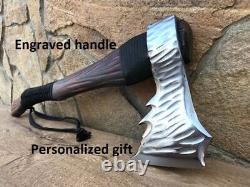 Cadeau Hunter Bbq Cadeau Steampunk Viking Axe Hatchet Outils De Coupe En Bois