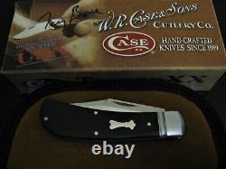 Case / T. Bose 2012 Clip Couteau De Lanny Poignées En Ébène Lisse #7204 Tb712012 154cm