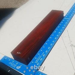 Cocobolo Mexicain G1 2.25x3.25x16.25 Planche de bois brut pour projets de menuiserie