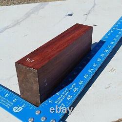 Cocobolo mexicain G1 1.875x3.75x9.25 Plancher de bois brut pour projets de menuiserie