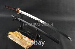 Cool Black Samourai Épeautre Plié 11 Fois Real Sharp Japonais Katana Peut Couper L'arbre