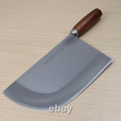 Couteaux Traditionnels Cleaver Couteau De Coupe Chop Bone Butcher Couteau Chinese Style Wood XL