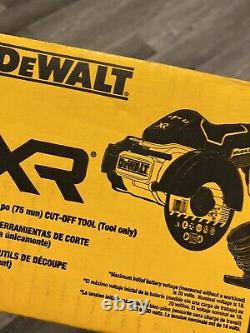 Dewalt Dcs438b 20v 3 Pouces 20 Volt Xr Cut-off Tool Noir (marque Nouvelle Scellée)