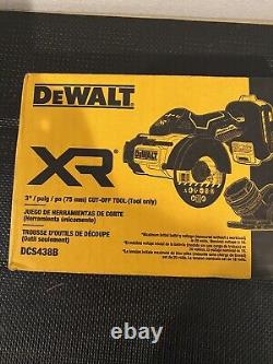 Dewalt Dcs438b 20v Max Xr 3 Outil De Barre De Coupe Compacte Sans Fil Sans Brosse