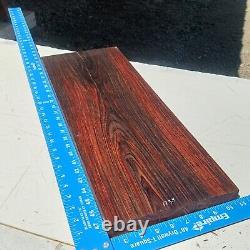 Ébauche de bois Cocobolo mexicain G1 1.25x8.875x24.25 pour projets de menuiserie