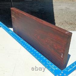 Ébauche de bois Cocobolo mexicain G1 1.25x8.875x24.25 pour projets de menuiserie