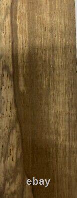 Ensemble de 5 planches à découper en bois de Limba noir, dimensions 3/4 x 2 x 36.