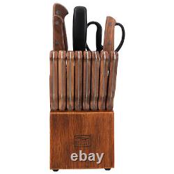 Ensemble de bloc de couteaux de précision Chicago Cutlery 1134513 de 15 pièces