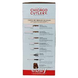 Ensemble de bloc de couteaux de précision Chicago Cutlery 1134513 de 15 pièces