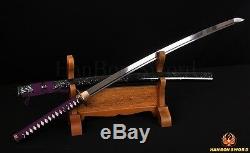 Épée De Samourai Japonais De Haute Qualité Katana Lame Complète Pleine Longueur Peut Couper Bamoo