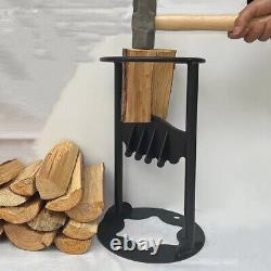 Fendeuse à bois en acier, outil de coupe de petit bois pour la maison et le camping