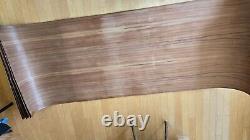 Feuilles de placage de bois Koa rare, coupe en ruban, numérotées séquentiellement, 10 pièces, 36x98