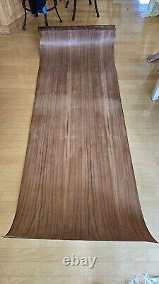 Feuilles de placage de bois Koa rare, coupe en ruban, numérotées séquentiellement, 10 pièces, 36x98