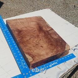 Honduran Rosewood Burl G1 2.875x12.75x18 Plancher en bois brut pour projets de menuiserie