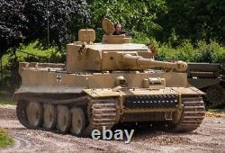 Kit de construction de modèle de tank en bois découpé au laser