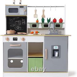 Kitchen Play Set For Kids Pretend Playset Cutting Toy Cuisine Filles Des Tout-petits Garçons