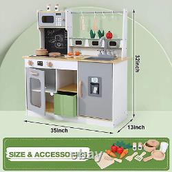 Kitchen Play Set For Kids Pretend Playset Cutting Toy Cuisine Filles Des Tout-petits Garçons