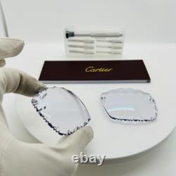 Lentilles taillées Cartier, ensembles personnalisés ? Pour le véritable C Décor