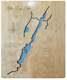 Little Long Lake, New York Laser Cut Wood Map Wall Art Made To Order