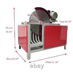 Machine automatique de coupe de bois scie à refendre carrée 220V