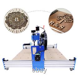 Machine de découpe et de gravure CNC à 3 axes pour le fraisage de bois 4040 dans l'industrie