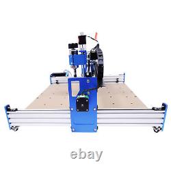 Machine de découpe et de gravure CNC à 3 axes pour le fraisage de bois 4040 dans l'industrie