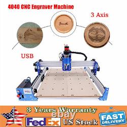 Machine de fraisage CNC de sculpture sur bois 3 axes 4040 routeur de gravure graveur de gravure coupe