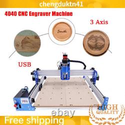 Machine de fraisage de gravure sur bois à 3 axes 4040 CNC routeur graveur gravure coupe