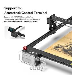 Machine de gravure et de découpe laser ATOMSTACK A5 M50 40W pour bois métal 410x400mm US