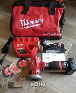Milwaukee M12 Fuel 3 Cut Compact Hors Tool Kit Avec Accessoires XC # 2522-21xc