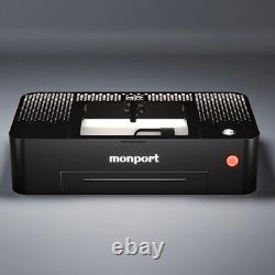 Monport ONYX 55w Marqueur Laser Co2 Graveur Découpeur avec Axe Rotatif Lightburn 5MP