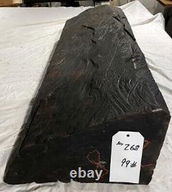 Nouveau Gabon Segments De Bois Ébène-vous Coupez À La Taille 99 Lbs Bois Exotique (poste 268)