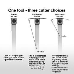 Outils de travail du bois faciles 1200 Easy Rougher de taille complète avec support de coupe en carbure BONUS