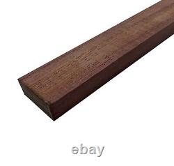 Paquet de 10 planches de bois d'amarante pour planche à découper DIY, blocs 3/4 x 2 x 24